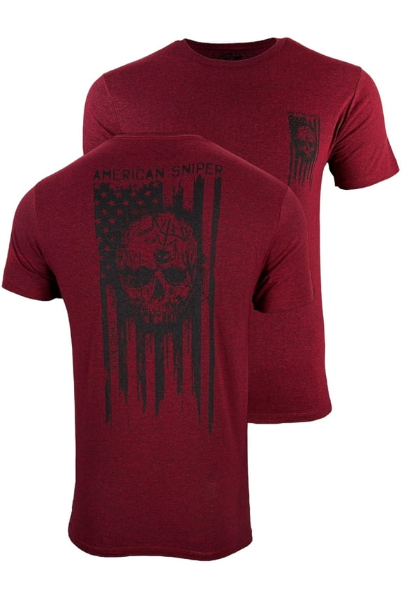 Style Men's T-Shirt Chris Kyle Sniper Flag Military Grunt MFG