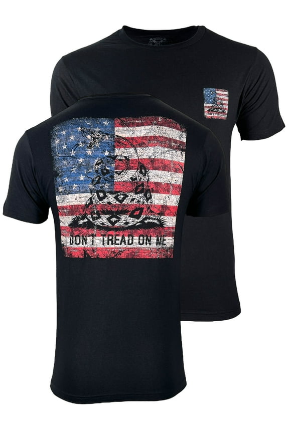 Howitzer Style Men's T-Shirt Coiled Freedom