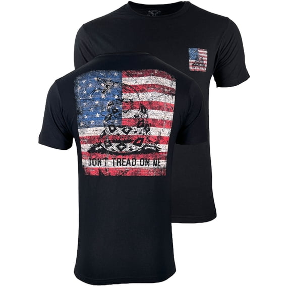 Howitzer Style Men's T-Shirt Coiled Freedom
