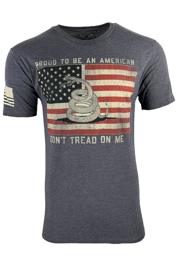 Style Men's T-Shirt Don't Tread On Me Military Grunt MFG