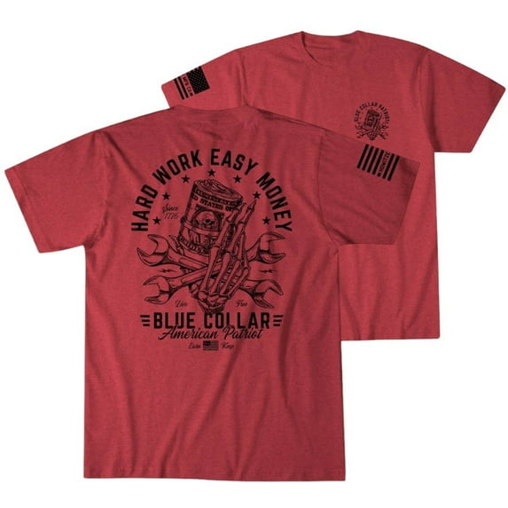 Howitzer Style Men's T-Shirt Hard Work Military Grunt MFG