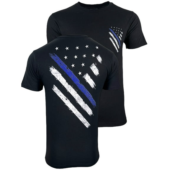 Howitzer Style Men's T-Shirt Honor Stripe Military Grunt MFG