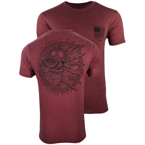 Howitzer Style Men's T-Shirt Howitzer Viking Military Grunt MFG