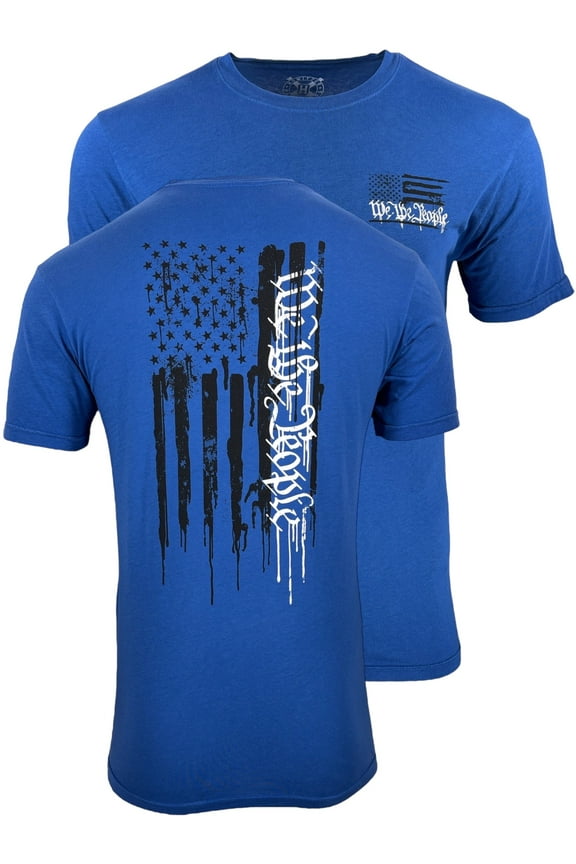 Style Men's T-Shirt People Splatter Military Grunt MFG