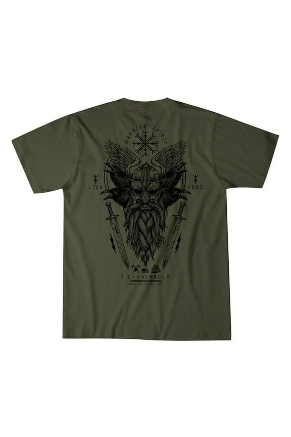 Style Men's T-Shirt Valhalla Night MFG ++*+