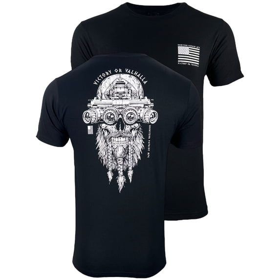 Howitzer Style Men's T-Shirt Victory or Valhalla