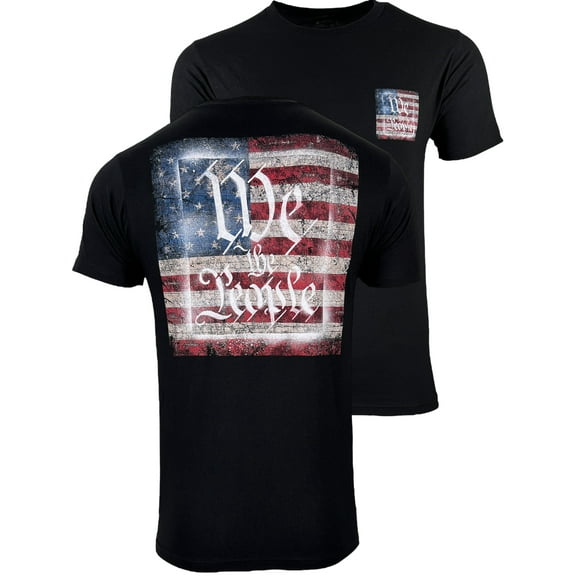 Howitzer Style Men's T-Shirt WE FLAG Military Grunt MFG
