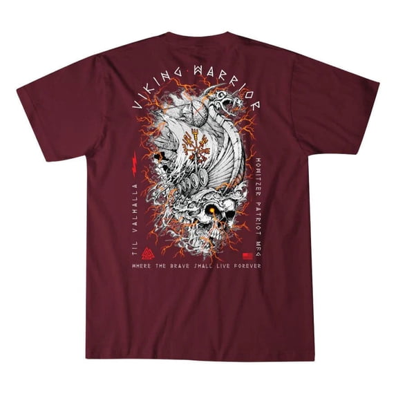 Howitzer Style Men's T-Shirt Warrior Ship Military Grunt MFG