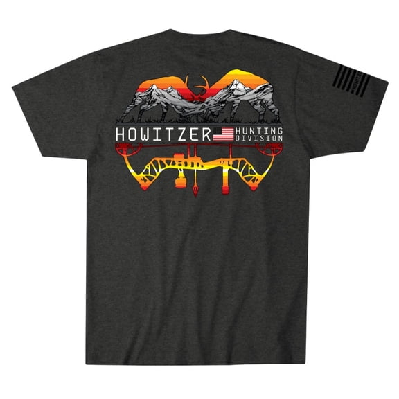 Howitzer Style Men's T-shirt Elk Mountain