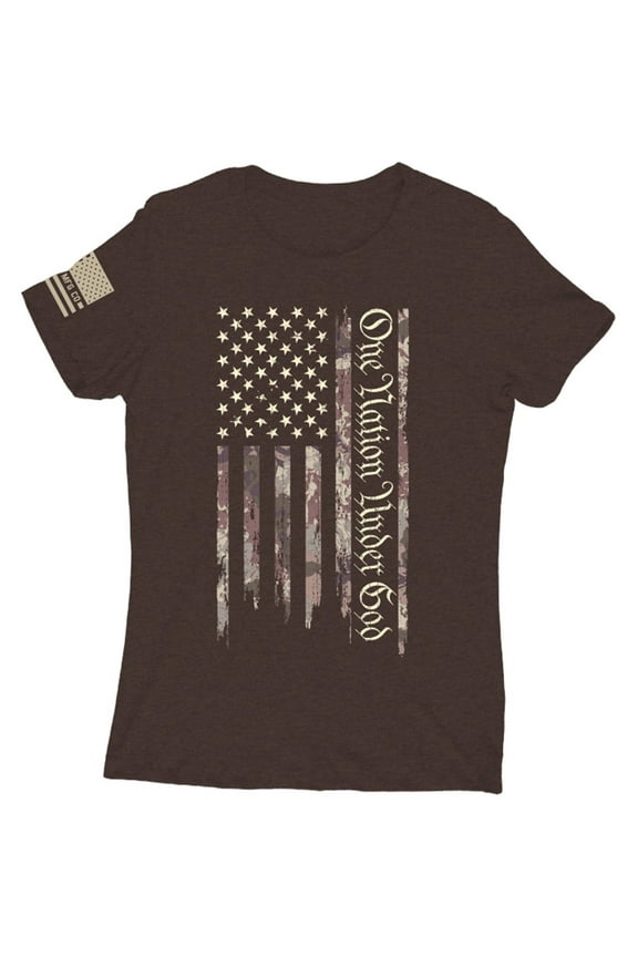 Style Women's T-Shirt One Nation Military Grunt MFG