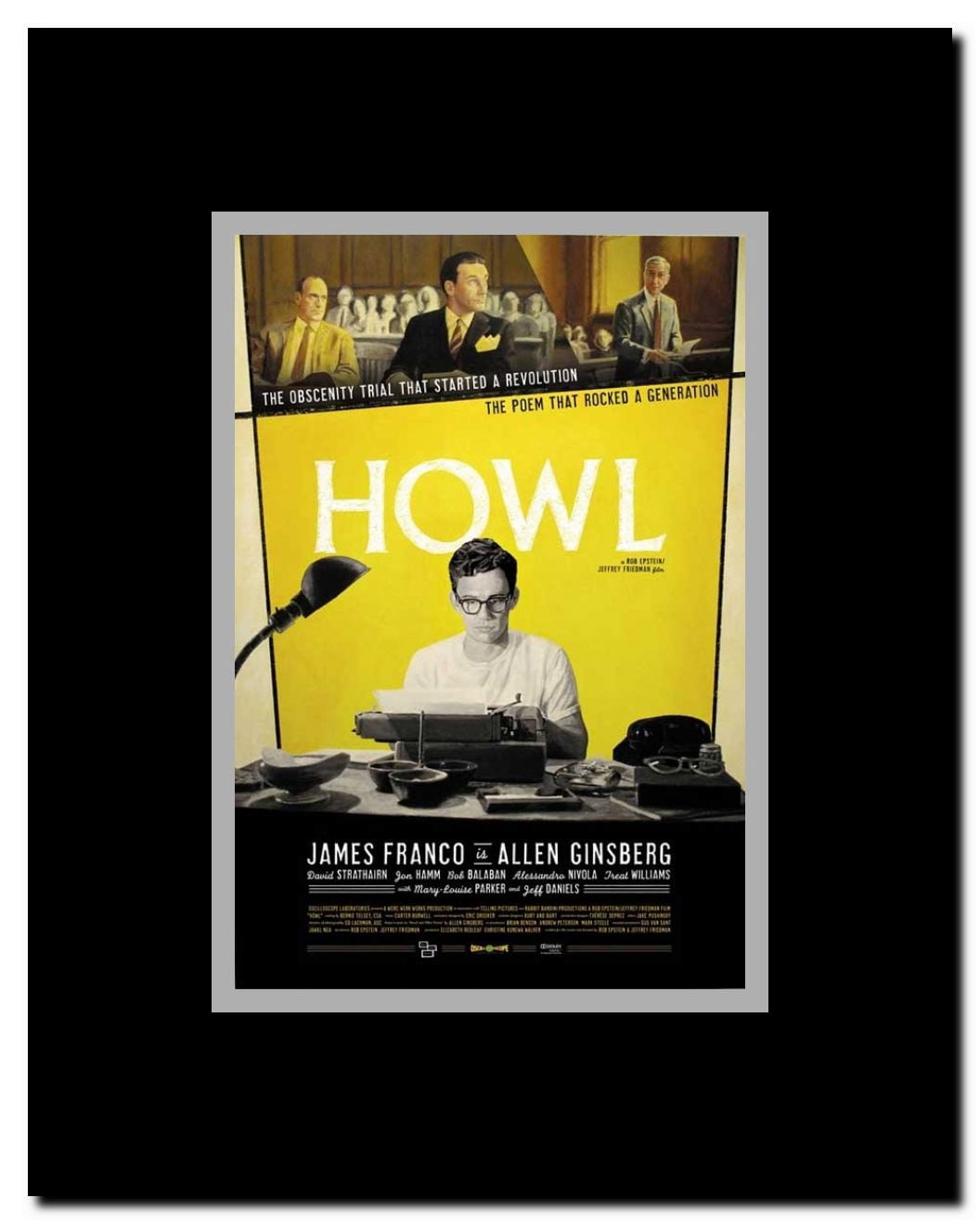 Howl Framed Movie Poster