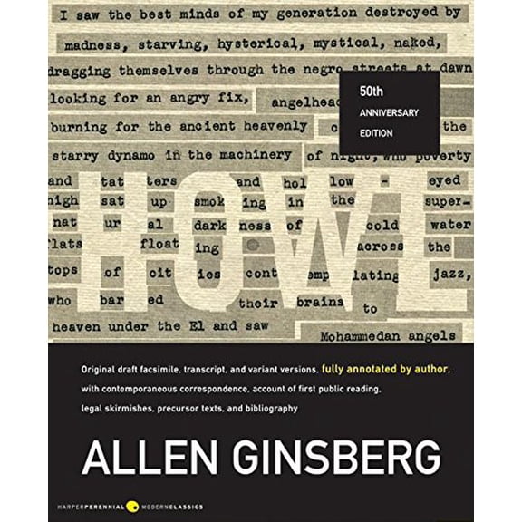 Pre-Owned Howl: Original Draft Facsimile, Transcript, and Variant Versions, Fully Annotated by Author, with Contemporaneous Correspondence, Account of First Pub (Paperback) 0061137456 9780061137457