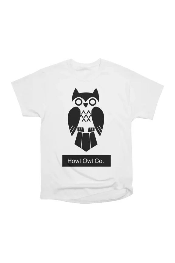 Howl Owl Co Logo T-Shirt Tee Gift For Him Merch For Her Apparel For Friend