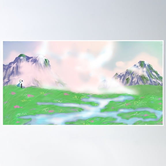 Howl’S Moving Castle Poster Wall Art, Modern Wall Decor, 8x12 UNFRAMED