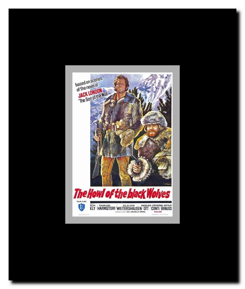 Howl of the Black Wolves Framed Movie Poster