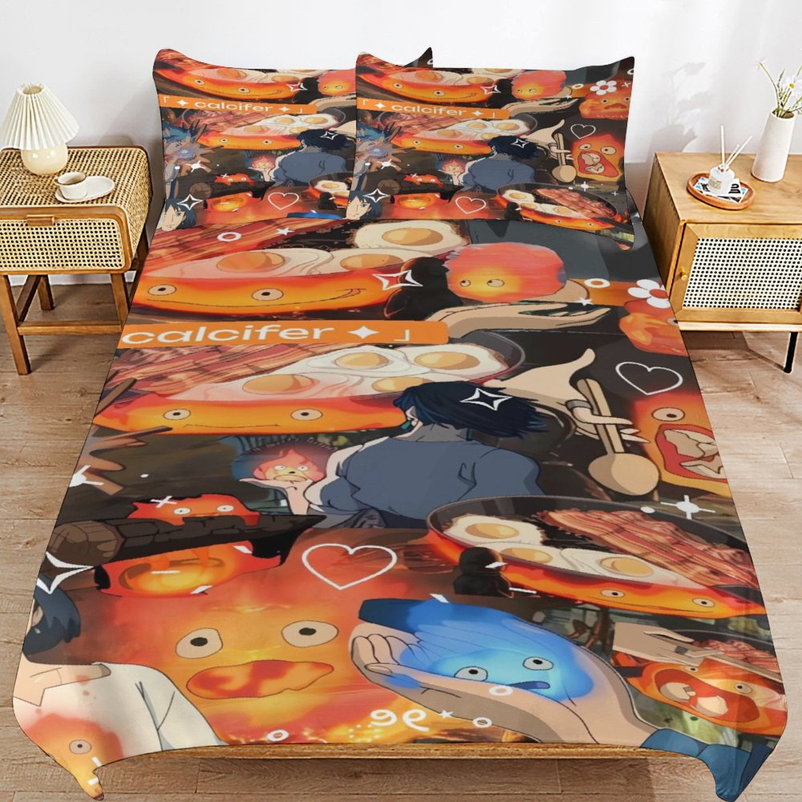 Sac à Main Calcifer Pour Amoureux De Calcifer's Bed & Breakfast Sac