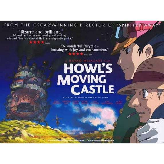 Howl's Moving Castle Movie POSTER 11" x 17" Style B