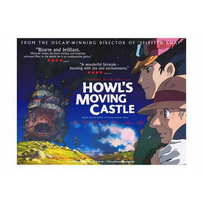 STUDIO GHIBLI HOWL'S MOVING CASTLE EXCLUSIVE POSTER - 27X40