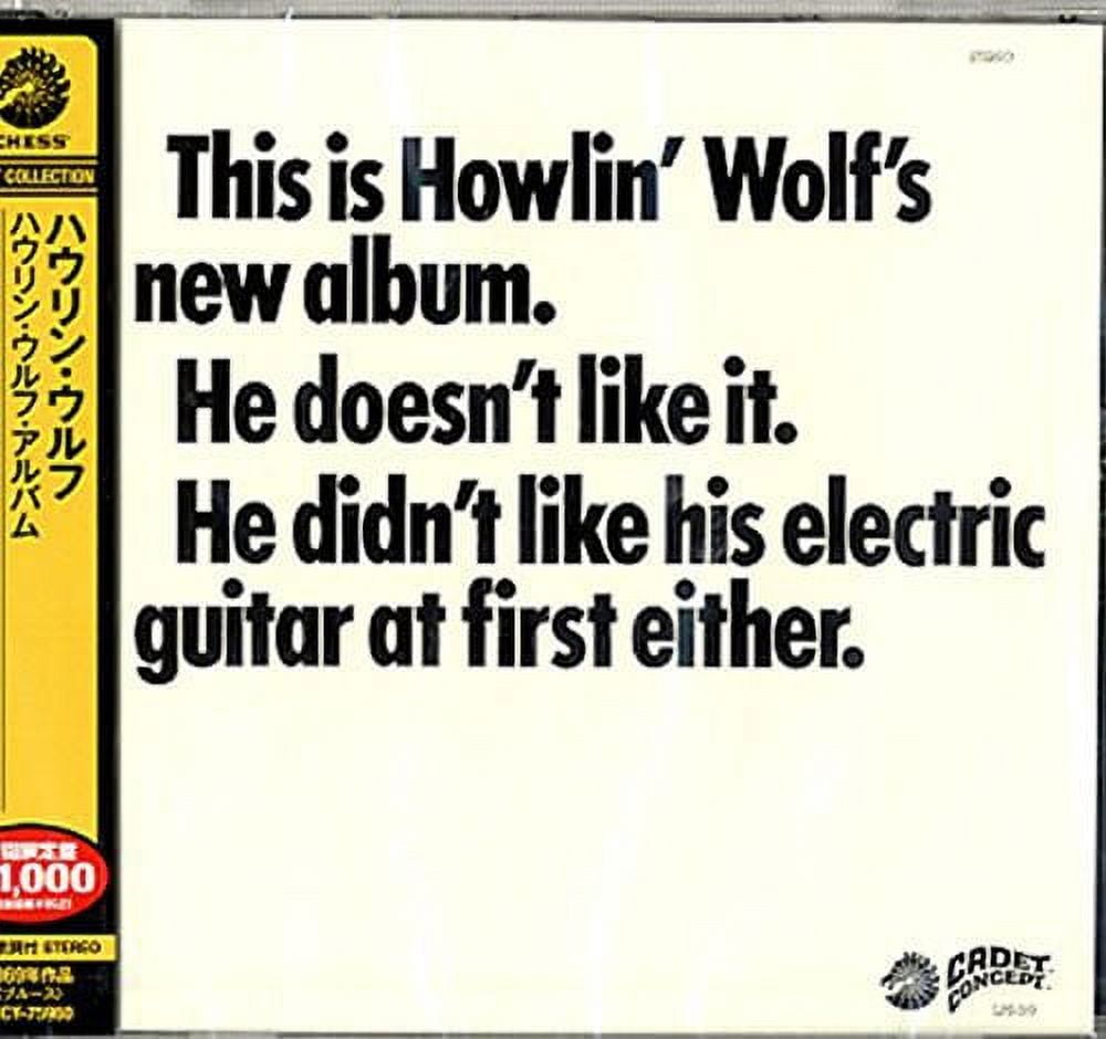 UNIVERSAL JAPAN Howlin' Wolf - Howlin Wolf - Music & Performance - CD