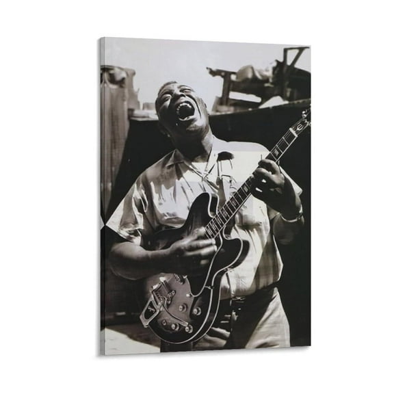 Howlin'Wolf Star Rock Hall of Fame Posters Canvas Wall Art Print For Room Aesthetic And Decor Poster For Bedroom Office Home Dorm Kitchen Bathroom Decor