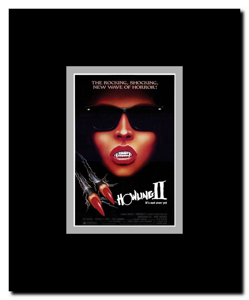Howling 2: Your Sister is a Werewolf Framed Movie Poster