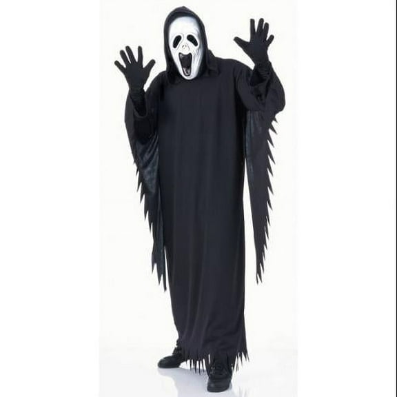 Howling Ghost Costume Generic Unisex One Size Adult Black Fancy Dress Party Book Week Halloween