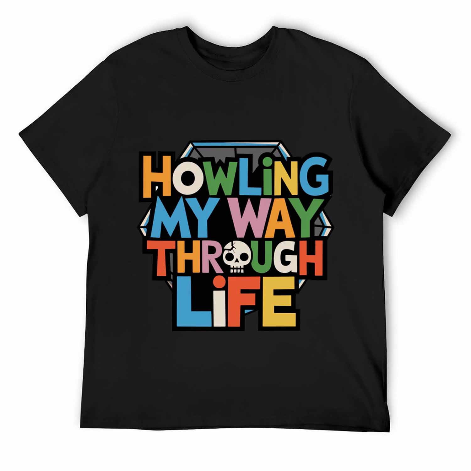 Howling my way through life symbol november december birthday zodiac