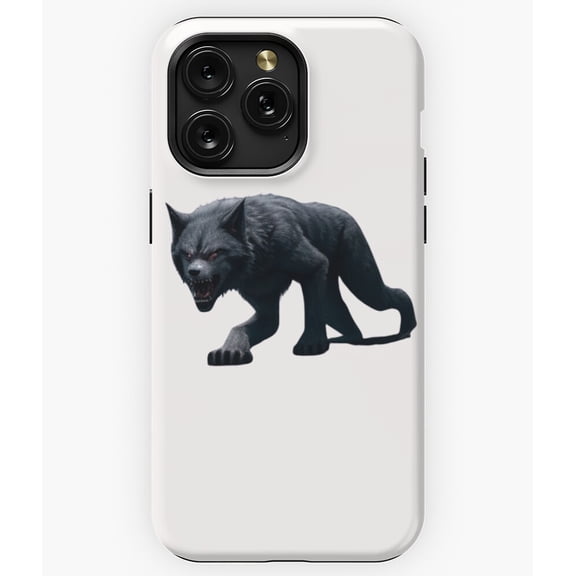 Howling Wolf Design Wild Animal G327 Phone Case for iPhone17 16 15 14 13 12 11 Pro Max