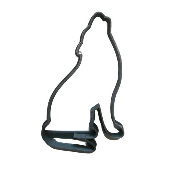 Howling Wolf Forest Animal Cookie Cutter Usa Pr5220