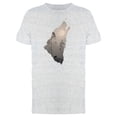 thumbnail image 1 of Howling Wolf Forest Inside T-Shirt Men -Image by Shutterstock, Male XX-Large, 1 of 2