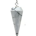 thumbnail image 1 of Howlite Crystal Pendulum Divination, 1 of 5