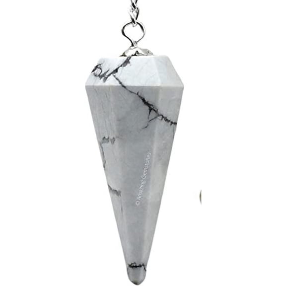 Howlite Crystal Pendulum Divination