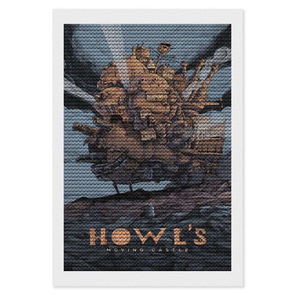 Halloween Diamond Painting Kit - 5D Round Drill DIY Art For Adults 11.8x15.7 Inch