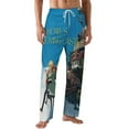 thumbnail image 1 of Howls Moving Castle Men Pajama Pants Bottoms Lounge Pants Elastic Waist Loose Soft Sleepwear PJ Bottoms Trousers, 1 of 7