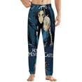 thumbnail image 1 of Howls Moving Castle Mens Pajama Pants Microfleece Pajama Bottoms Sleepwear PJ Sleep & Lounge Pants, 1 of 7