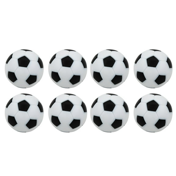Howooi Foosball Balls Collection, Not Inflatable, All Ages, Soccer Theme, Resin Material, Solid Pattern, Mini Table Soccer Balls (Set of 8)