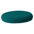 thumbnail image 1 of Howooi Round Bar Stool Cushion Elastic Stretchy Seat Protective Case Removable Chair Cover for Hotel Party Office (Sapphire Blue 30-38cm in Diameter), 1 of 7