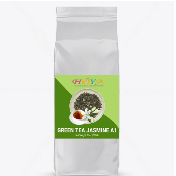 Hoya 21oz Jasmine A1 Green Tea Tea Leaves, 1-10404≈ 120 cups
