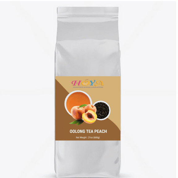Hoya 21oz Peach Oolong Tea Tea Leaves, 1-07202 120 cups