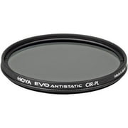 Hoya Evo Antistatic CPL Circular Polarizer Filter - 52mm - Dust / Stain / Water Repellent, Low-Profile Filter Frame