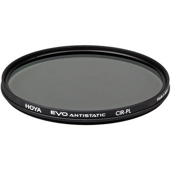 Hoya Evo Antistatic CPL Circular Polarizer Filter - 55mm - Dust / Stain / Water Repellent, Low-Profile Filter Frame