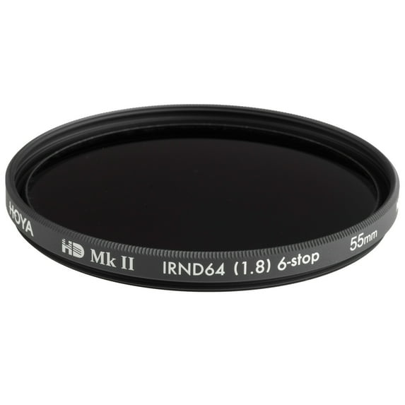 Hoya 55mm HD MKII IRND 64 Neutral Density 1.8 6-Stop Filter