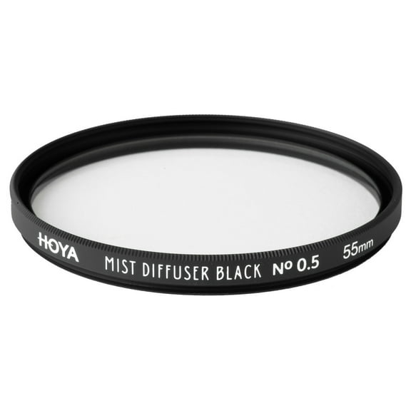 Hoya 55mm Mist Diffuser Black No. 0.5 Glass Filter