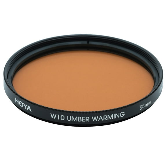 Hoya 58mm W10 Umber Warming Color Conversion Multi-Coated Glass Filter