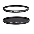 thumbnail image 1 of Hoya NXT Plus 77mm 10-Layer HMC Multi-Coated UV Lens Filter, Low-Profile Aluminum Frame - With Hoya NXT Plus 77mm 10-Layer HMC Multi-Coated Circular Polarizer Lens Filter, 1 of 7