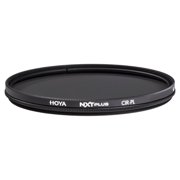 Hoya NXT Plus Slim Low Profile Aluminum Frame Circular Polarizer Filter with Anti-Reflection Multi-Coatings and Knurled Edges 67mm