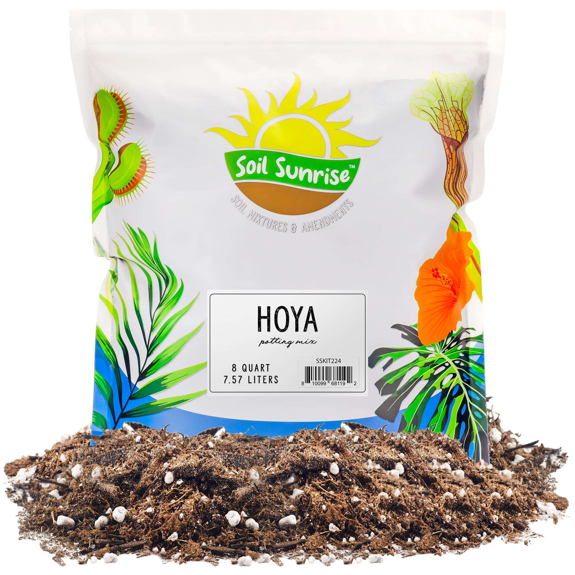 Hoya Plant Potting Soil Mix (8 Quarts), Custom Blend for Growing Hoya ...