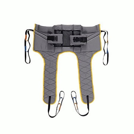 Hoyer Professional Deluxe Stand-Aid Transport Sling-Medium, With Yellow Binding,Each