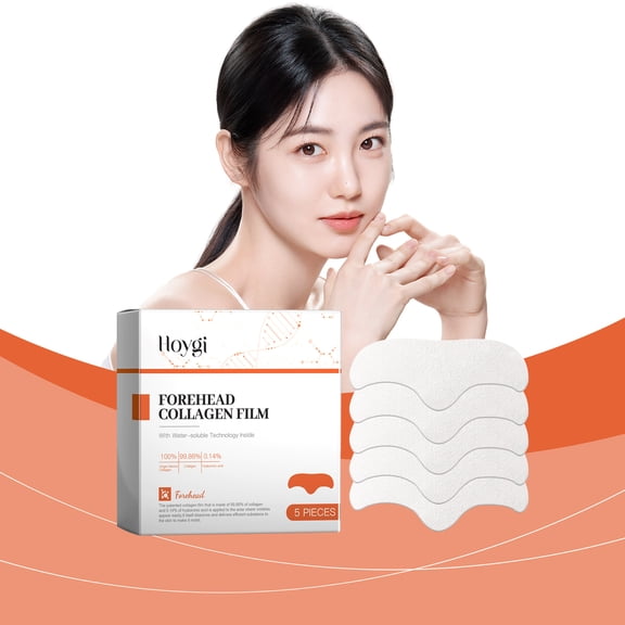 Hoygi Hydrolyzed Collagen Patch (Forehead) Moisturizing, Firming, Reducing Wrinkles, Nourishing, Hydrating, Lifting And Rejuvenating Forehead Patch