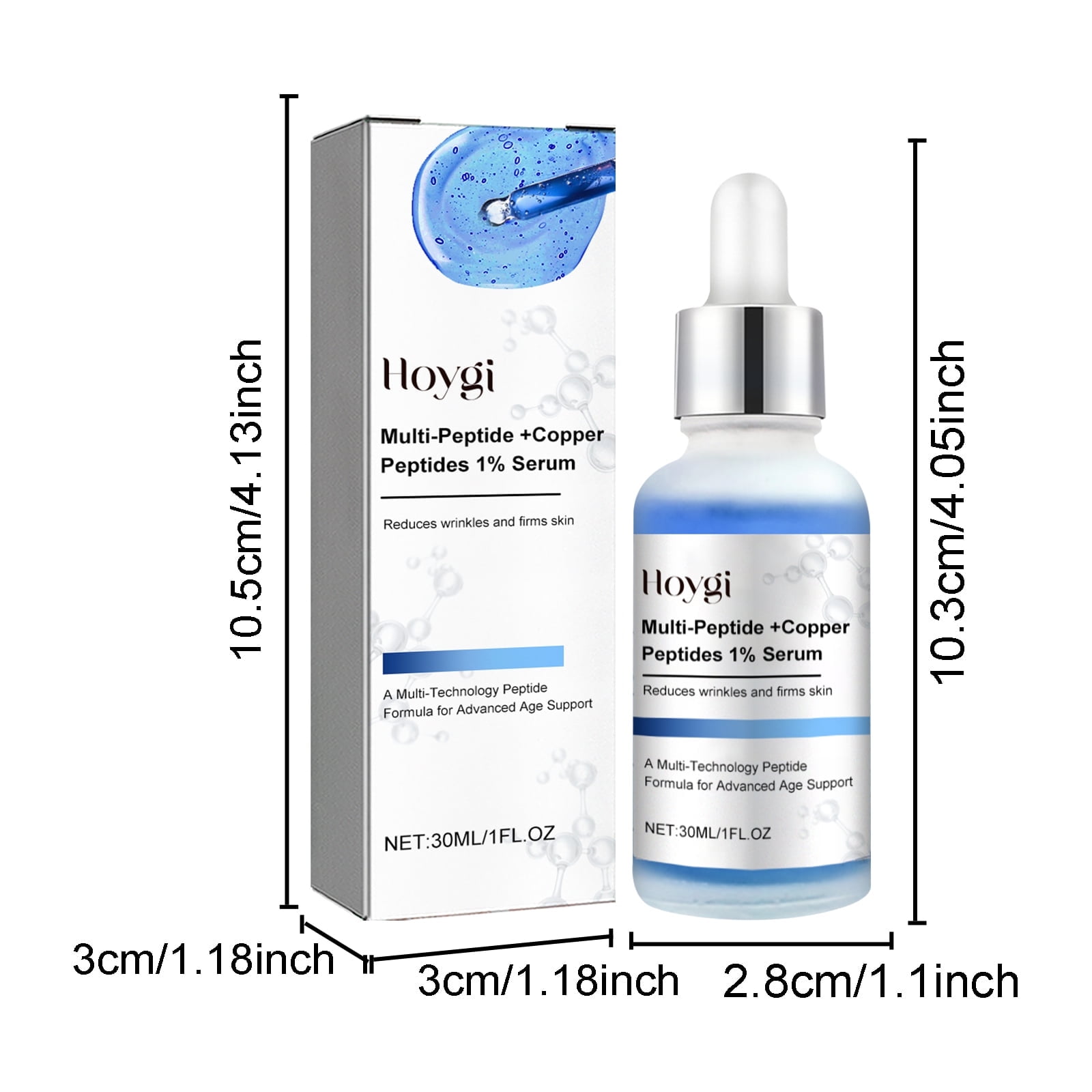 Hoygi Multi-Peptide Copper Peptides 1% Serum, Reduce The Appearance Of